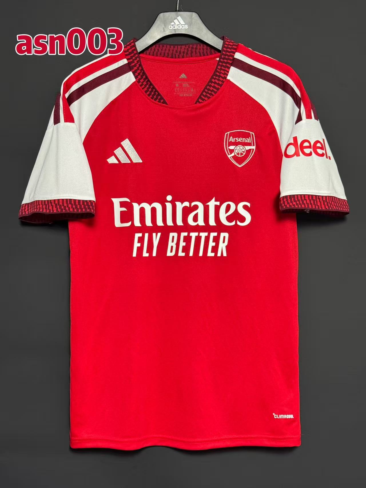 26-27 Arsenal Home Kit - Printed Number